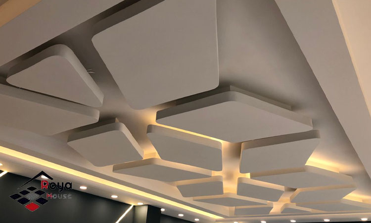 هزینه استفاده از کناف در طراحی سقف دفترکار